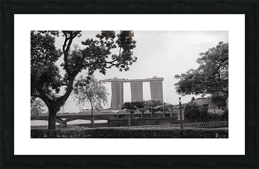 MBS BW Picture Frame print