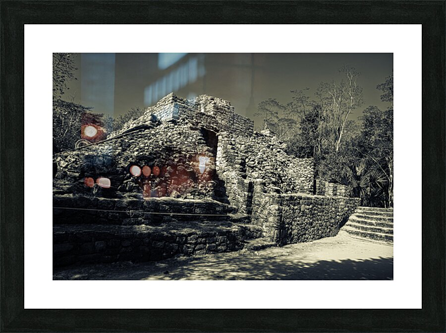 Mayan Ruins 3 Picture Frame print