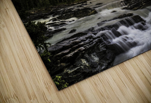 Rainbow Athabasca falls Leighton Ramos puzzle