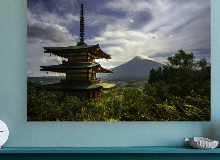 Chureito Pagoda Mt. Fuji by Leighton Ramos