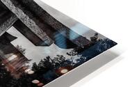 Temple HD Metal print