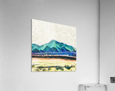 Emerald Mountain Acrylic Print