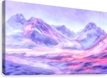 Mount Fairweather Canada Canvas Print