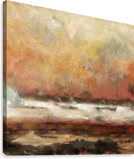Anna Creek Australia Canvas Print