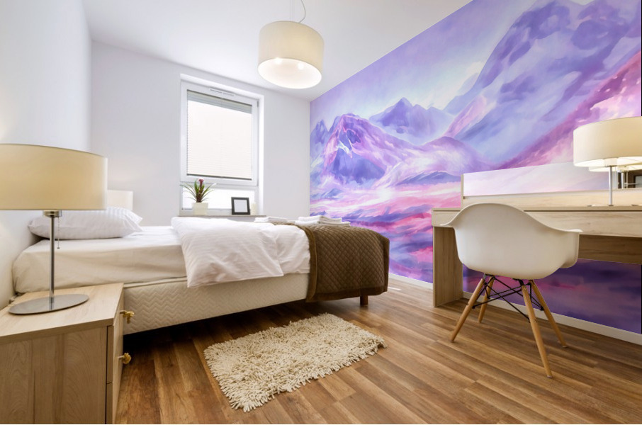 Mount Fairweather Canada Mural print
