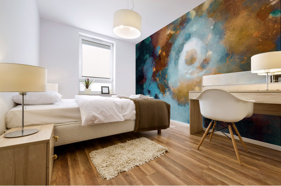 Golden Eye Mural print