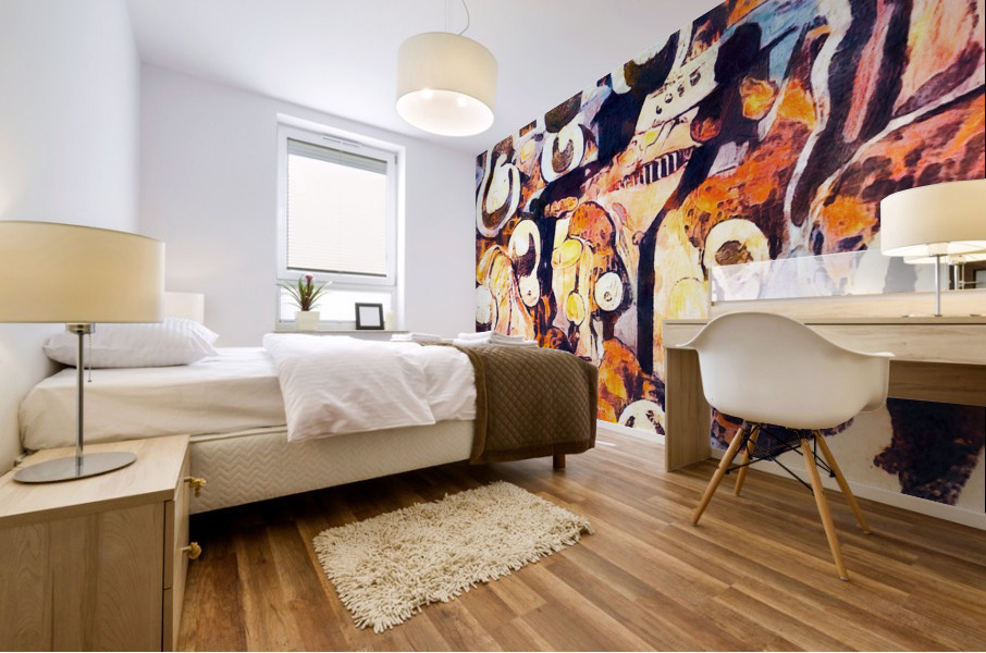 Time Mural print