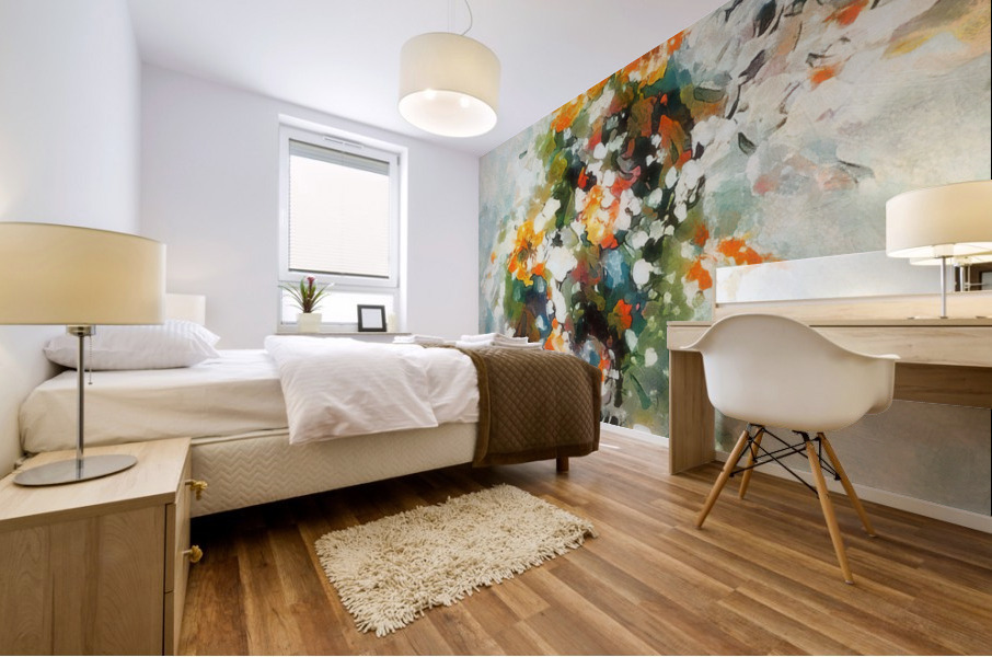 Spring in Japan Mural print