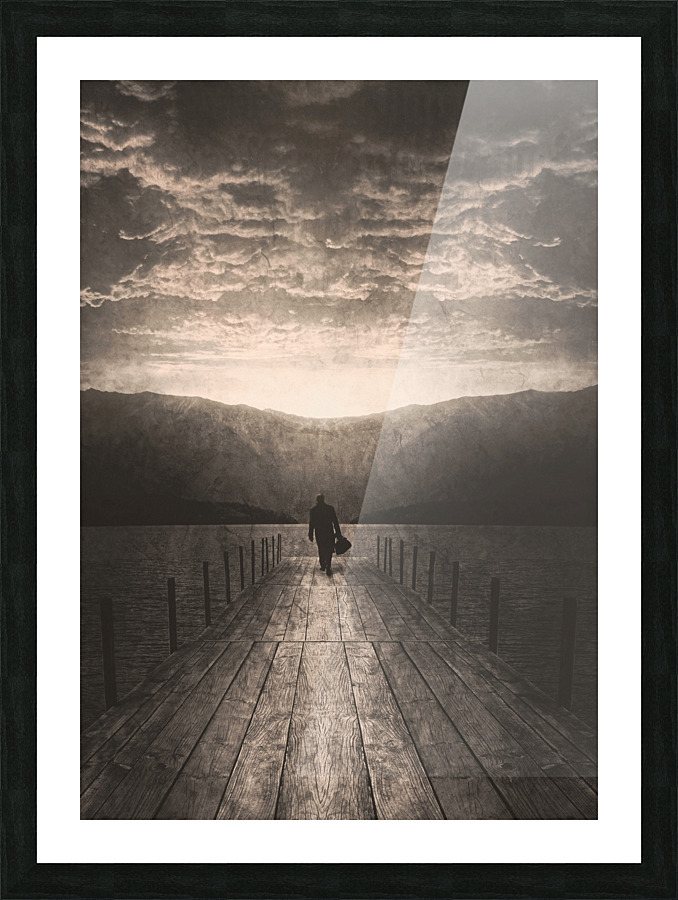 Equidistant Acumen Picture Frame print