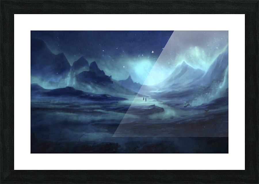Aurora Borealis  Canada Picture Frame print