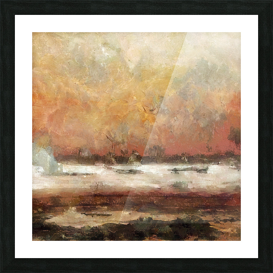 Anna Creek Australia Picture Frame print