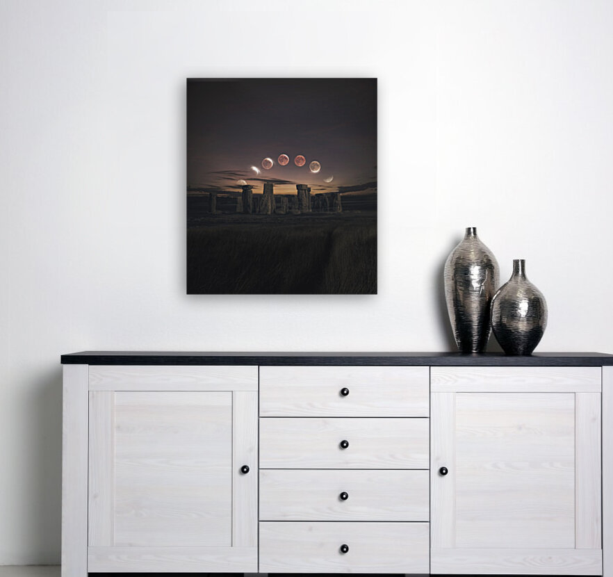 Blood Moon Eclipse UK Reproduction