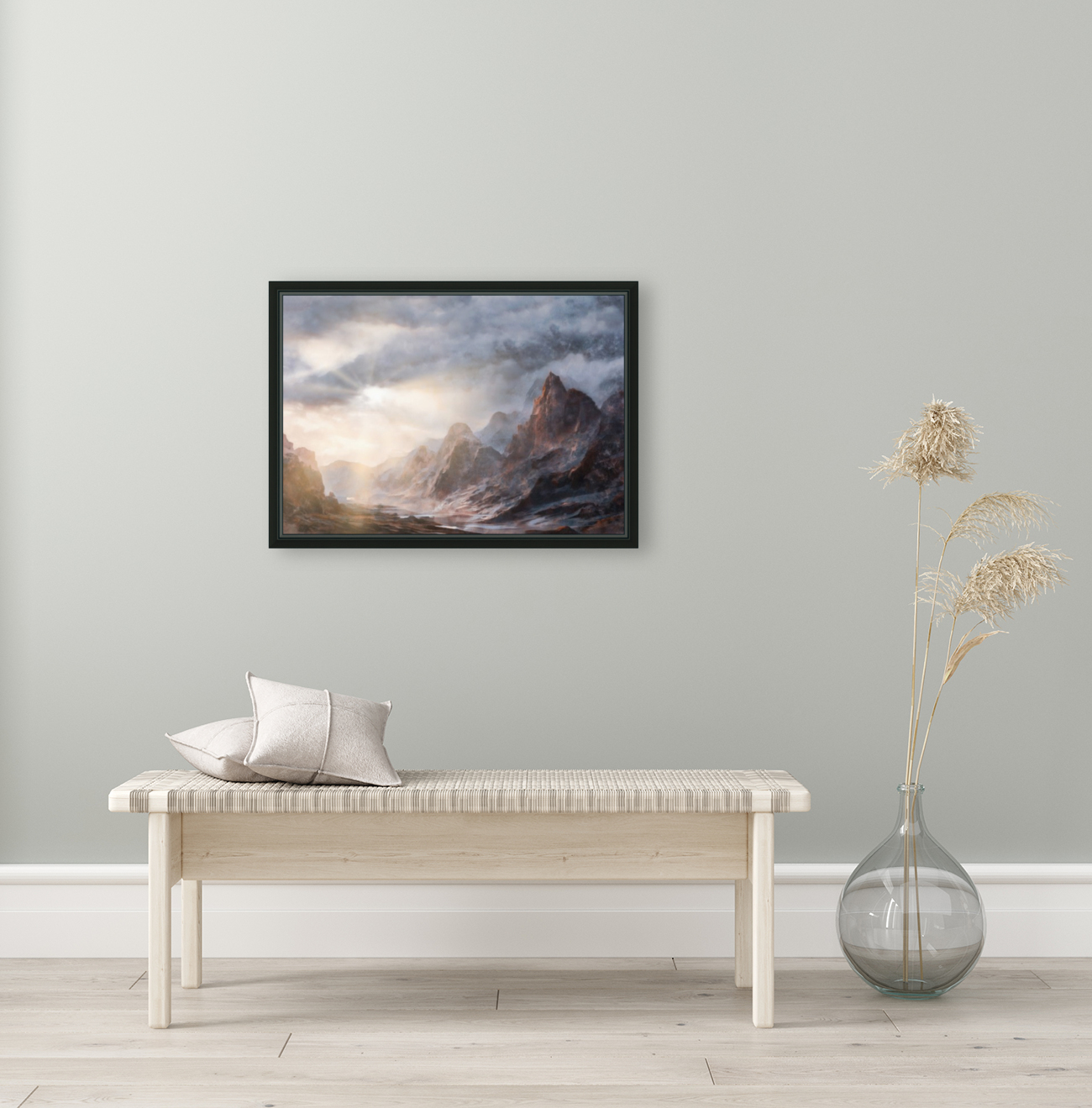 Castle Mountain  Canada Reproduction