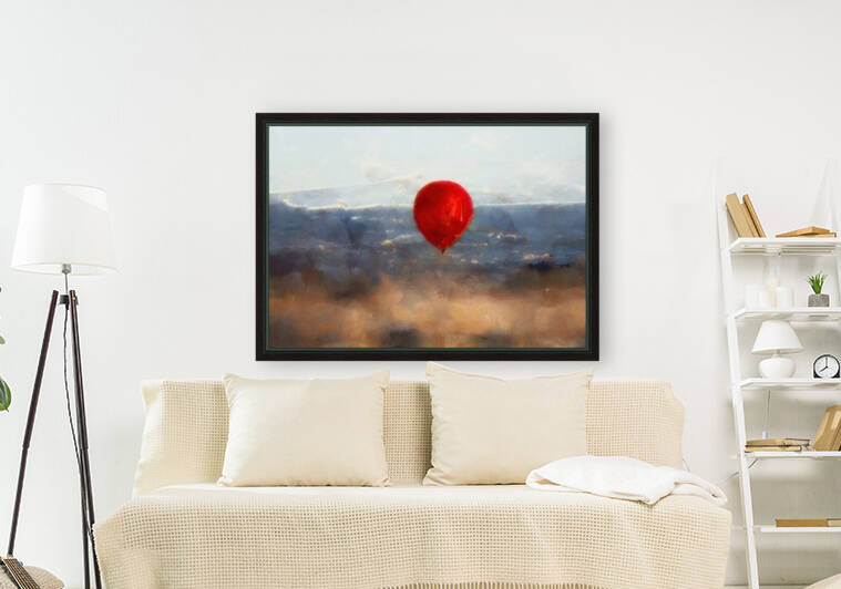 Red Balloon Germany by Steven Sandner