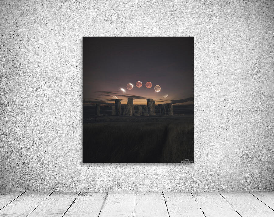 Blood Moon Eclipse UK Wall Preview