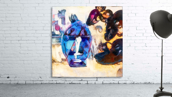 Blue mask UK Wall Preview