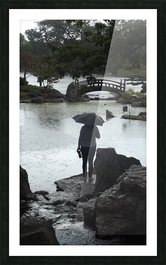 RELAXING Picture Frame print