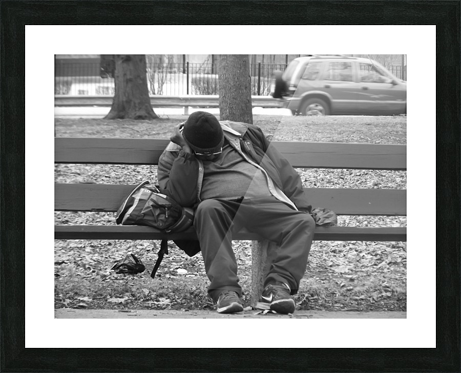 NOWHERE TO GO Picture Frame print