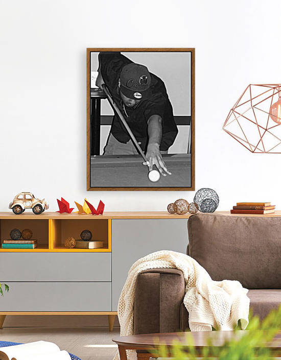 8 BALL...CORNER POCKET by CARLEEN CLIFTON BRAGG