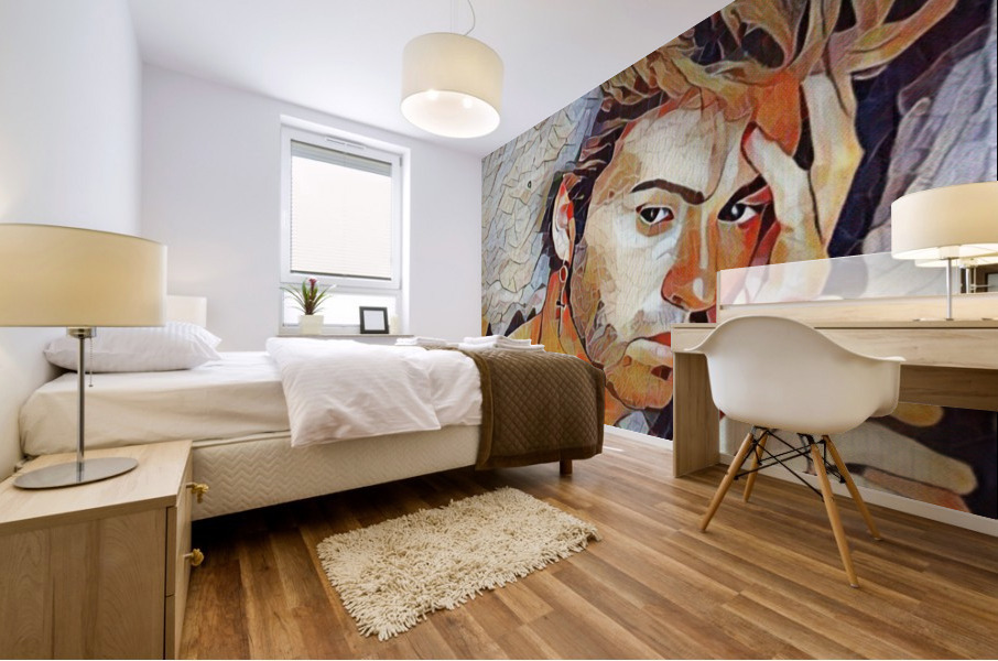 George Michael Art Mural print