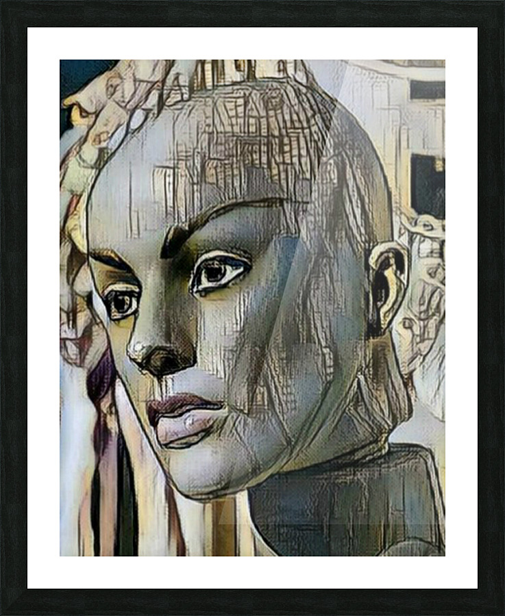  Mannequin Sci-Fi Art Picture Frame print