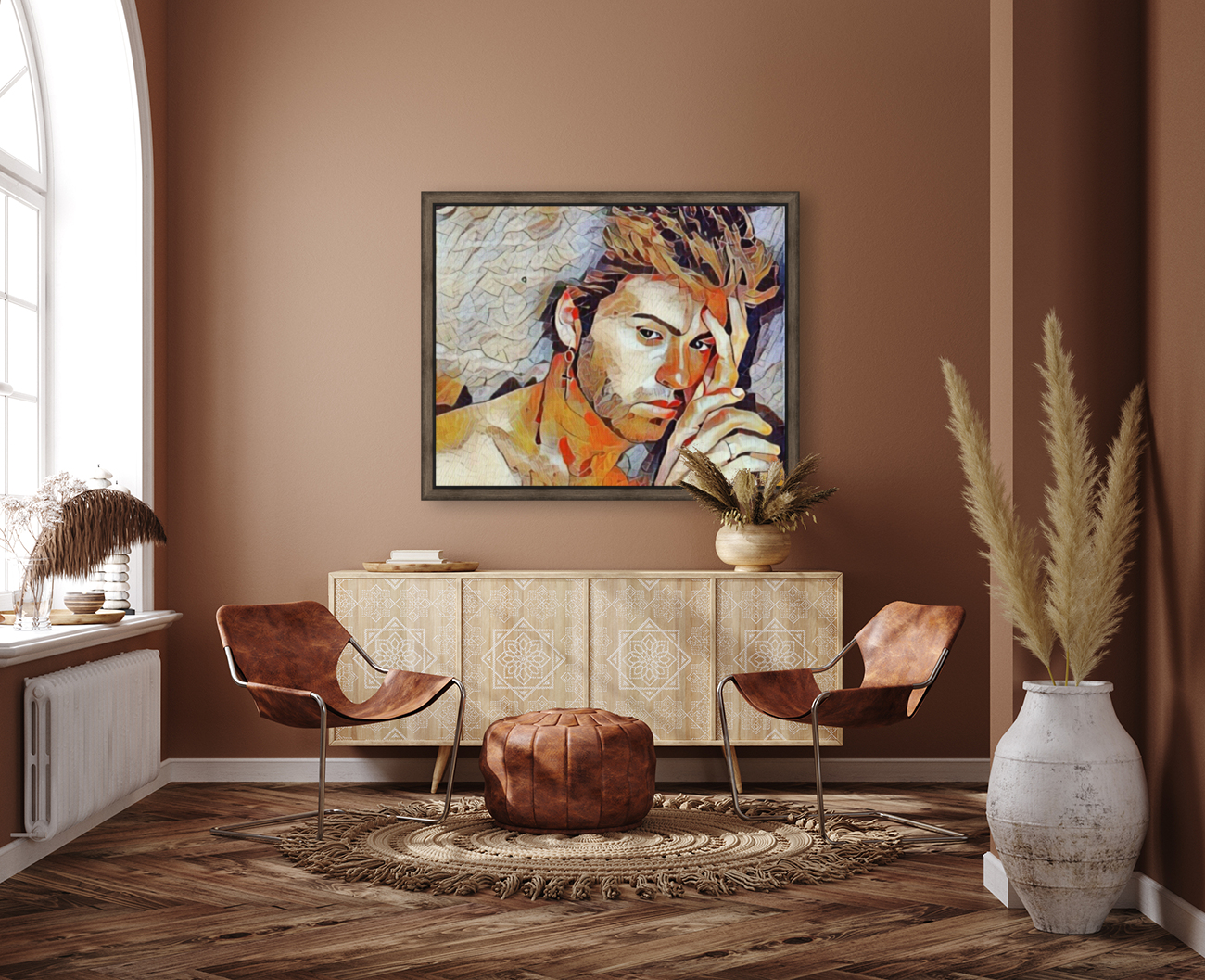 George Michael Art Reproduction