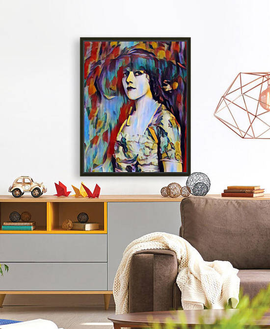 Film Actress Mary Pickford  Art Painting   by Invitation Of Creation