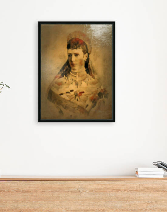 Late 1800s Oil Painting Portrait  Collecthion   by Invitation Of Creation
