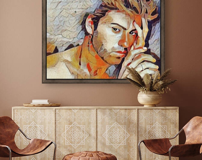 George Michael Art by Invitation Of Creation