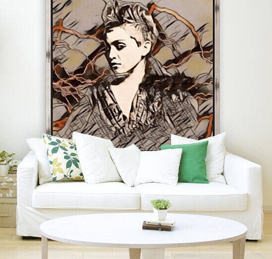 Sci Fi  Madonna Art by Invitation Of Creation