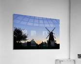 Mill Silhouette Acrylic Print