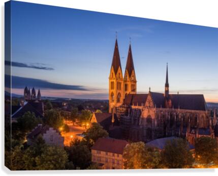 Cathedral Halberstadt Canvas Print