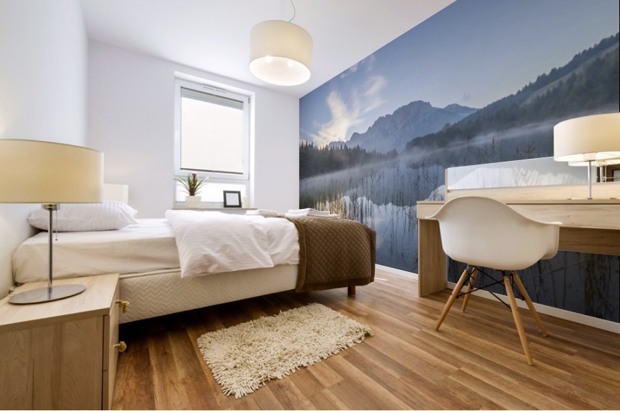 Alpine Lake Mural print