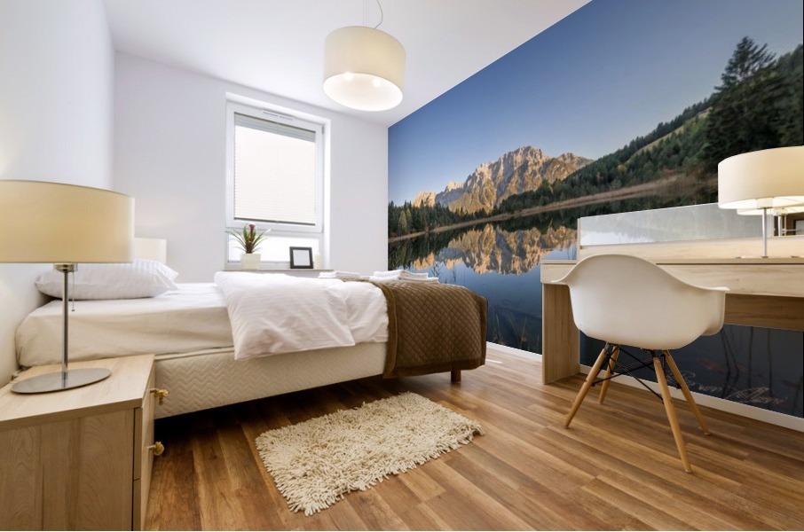 Alpine Lake Mural print