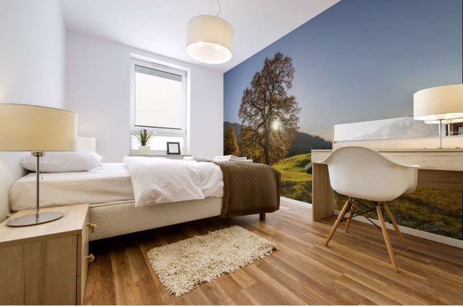 Autumn Tree Mural print