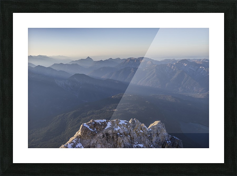 The Alps Picture Frame print