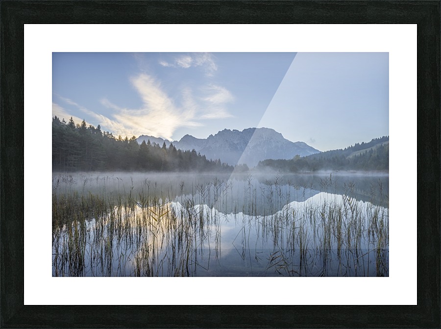 Alpine Lake Picture Frame print