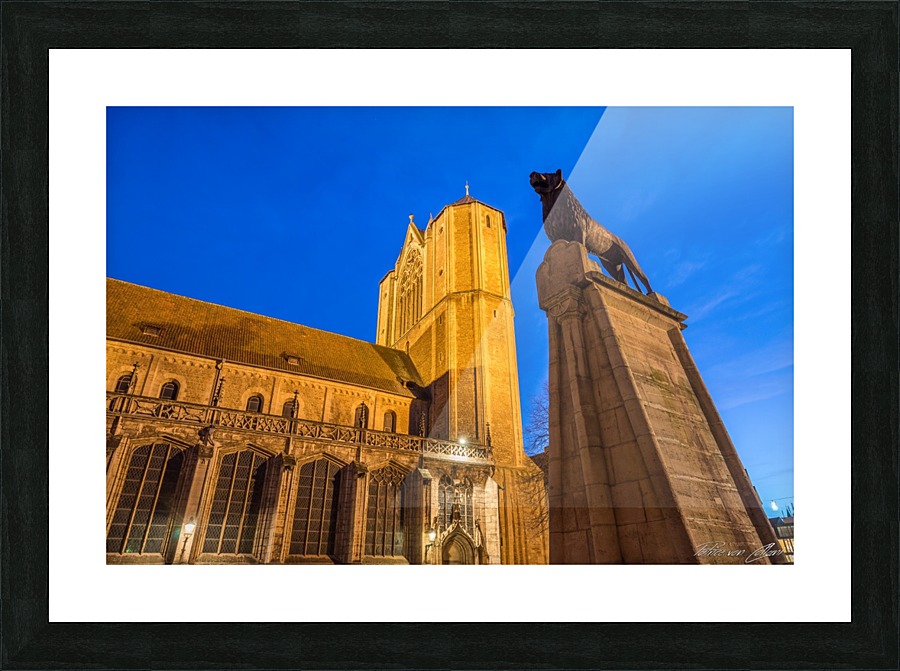 Cathedral Brunswick Picture Frame print