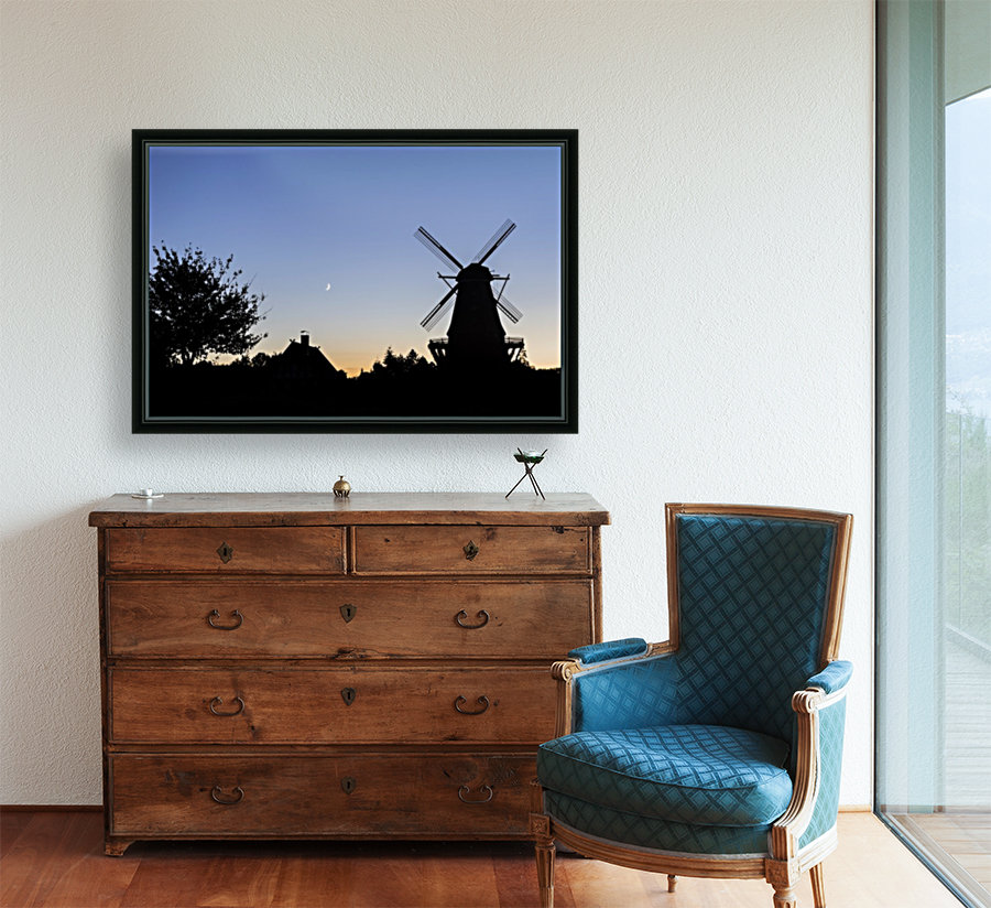 Mill Silhouette Reproduction
