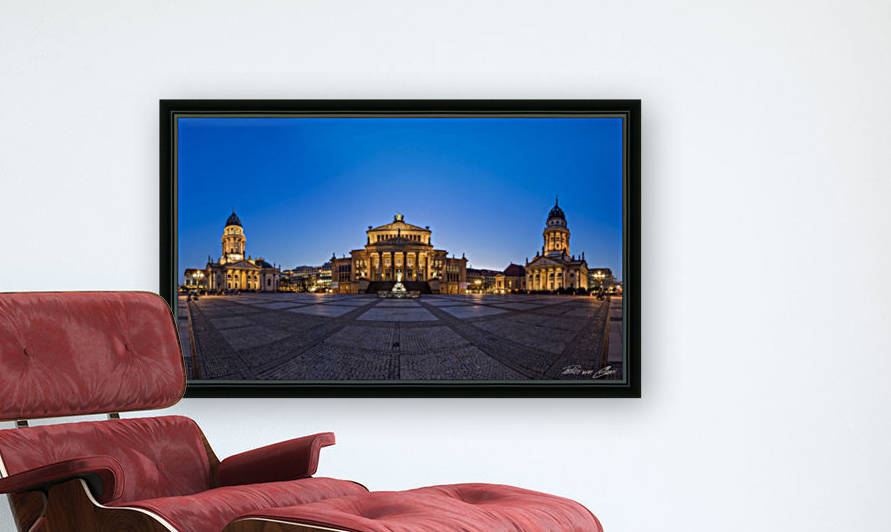 Gendarmenmarkt Berlin Panorama by Patrice von Collani