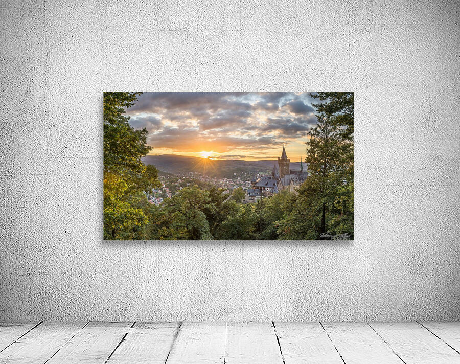 Castle Wernigerode Panorama Wall Preview