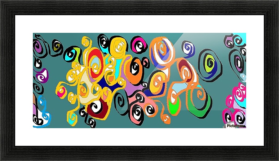 elecflowers Picture Frame print
