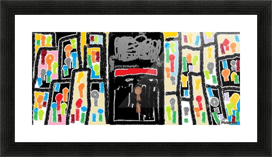 losty Picture Frame print