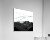 BLACK OCEAN Acrylic Print