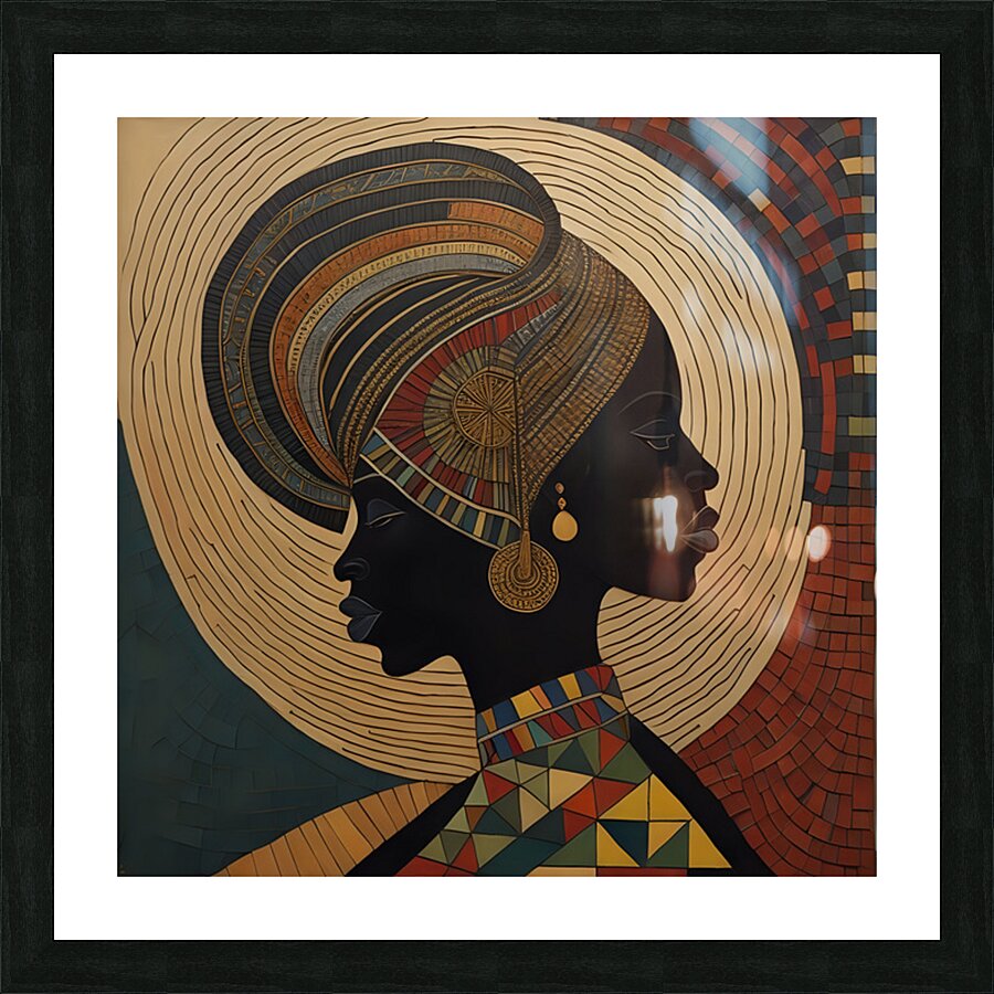 SIAMESE TWINS Picture Frame Printing