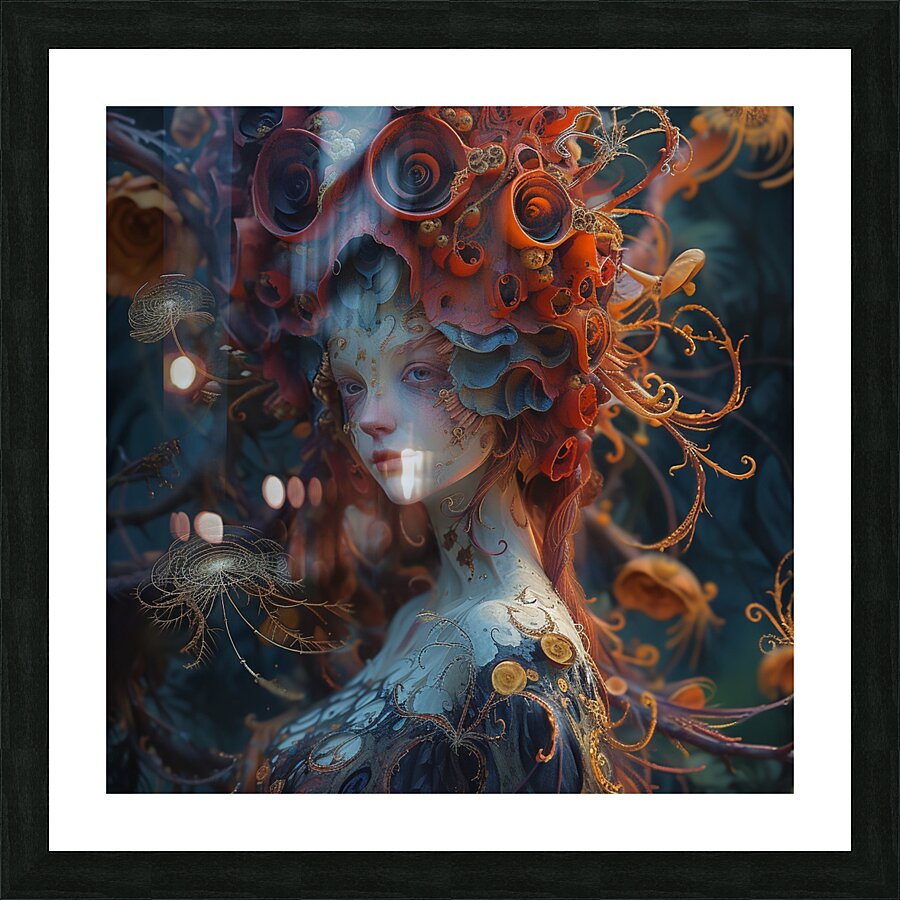 THE RED QUEEN Picture Frame Printing