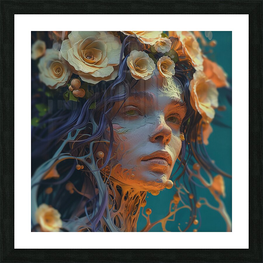 THE WHITE QUEEN Picture Frame Printing