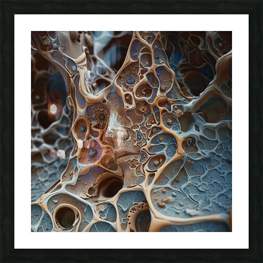 THE HIDDEN FACE Picture Frame Printing