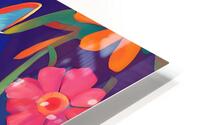 FLOWER CAT HD Metal print