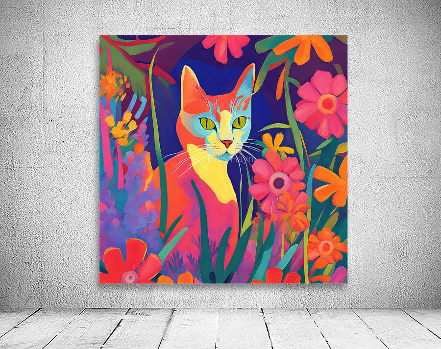 FLOWER CAT Wall Preview